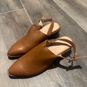 Madewell Jess Slingback Shoes Size 8